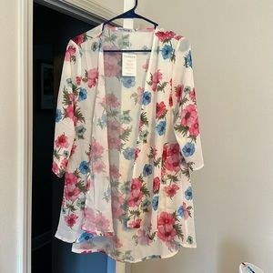NWT cardigan blouse